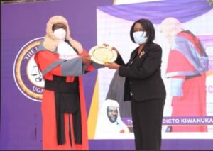 Deputy Chief Justice Hon. Mpagi Bahegeine Wins Benedicto Kiwanuka Award
