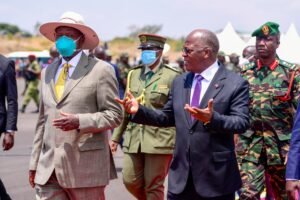 Presidents Museveni, Magufuli Sign East African Crude Oil Pipeline Implementation Agreement