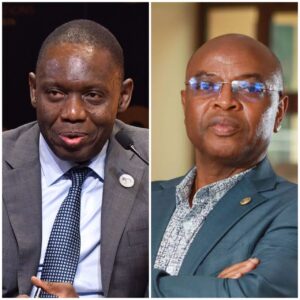 L:R - Dr. Michael Atingi-Ego, Newly Appointed Governor, Bank of Uganda, and Prof. Augustus Nuwagaba, Newly Appointed Deputy Governor, Bank of Uganda. INTERNET PHOTOS